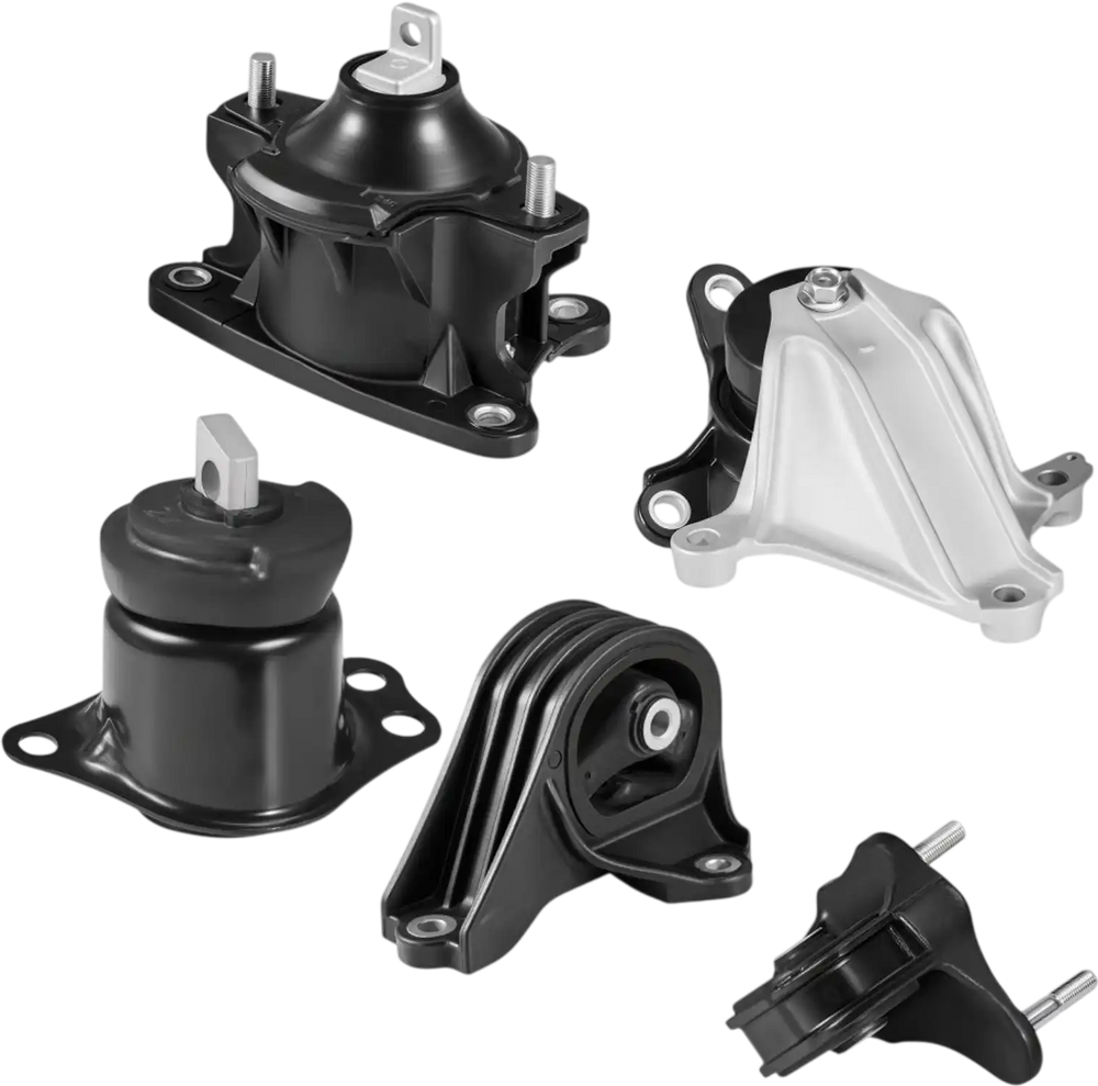 VEVOR Engine Motor Mount and Transmission Mount Kit Replacement, Set of 5, Compatible with 2013-2017 Honda Accord 2.4L L4, Replace OE# A65072 A65054 A65040 A65068 A65071, Secure Support