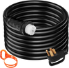 VEVOR 15FT Generator Power Cord 50-Amp 125/250-volt 14-50P to CS6364 Locking Connector