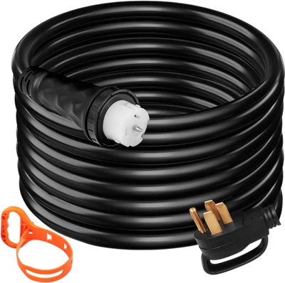 Vevor Generator Extension Cord 25' 50 Amp 125/250V Twist Lock Power Cord New