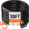 VEVOR 30' 50A RV Camp Power Cord Generator Cord 6/3 + 8/1 AWG NEMA 14-50P to Bare Wire