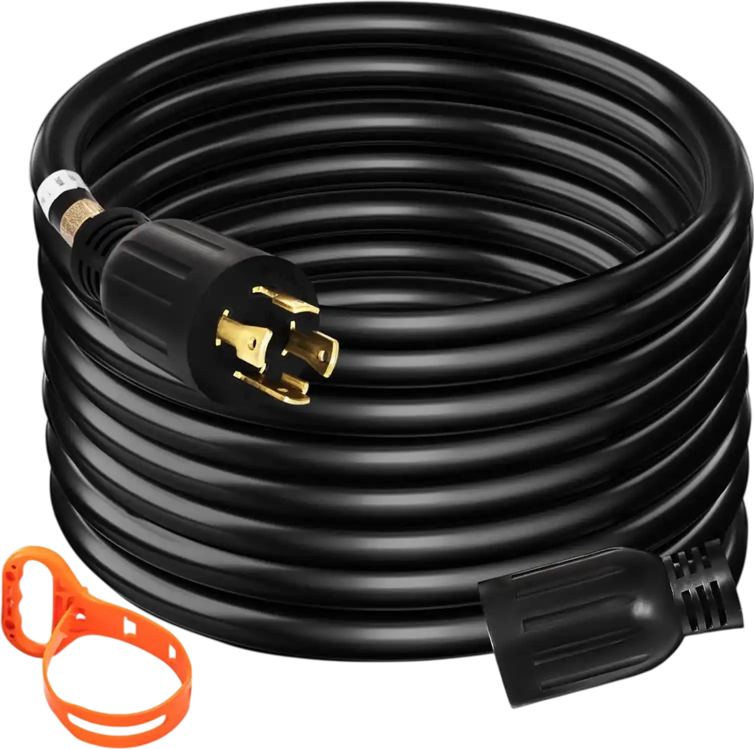 Vevor Generator Extension Cord 50' 30 Amp Twist Lock Power Cord New