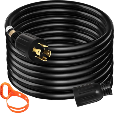 Vevor Generator Extension Cord 50' 30 Amp Twist Lock Power Cord New