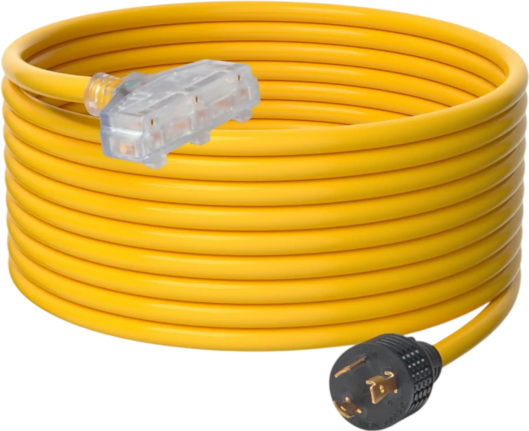 Vevor Generator Extension Cord 30A 25' Heavy Duty Outdoor Power Cable New