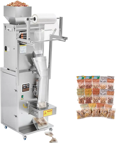 Vevor Powder Filling and Sealing Machine Automatic 10-500g Granule Packaging Machine New