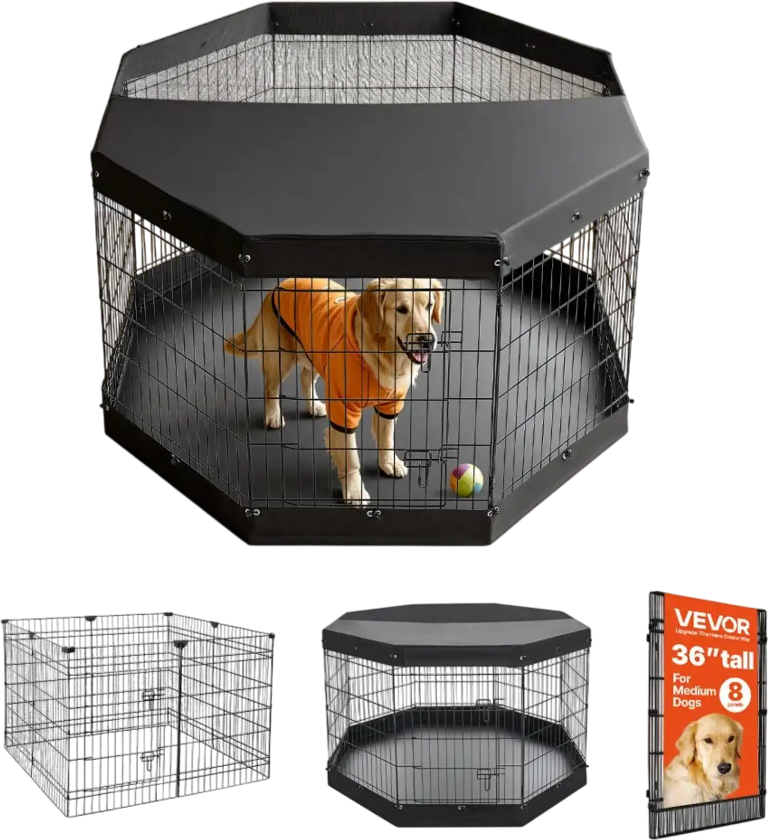 Vevor Dog Playpen 36