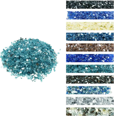 Vevor Fire Glass 10 lbs 1/2