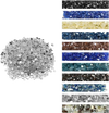 VEVOR Fire Glass, 10 LBS / 4.5 KG High-Temperature Resistant Fireplace Rocks, 1/2-Inch / 12.7 mm Reflective & Smokeless Firepit Glass Rock, High Luster Stone Landscaping for Fire Pit Table, Clear