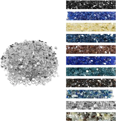 Vevor Fire Glass 10 lbs 1/2