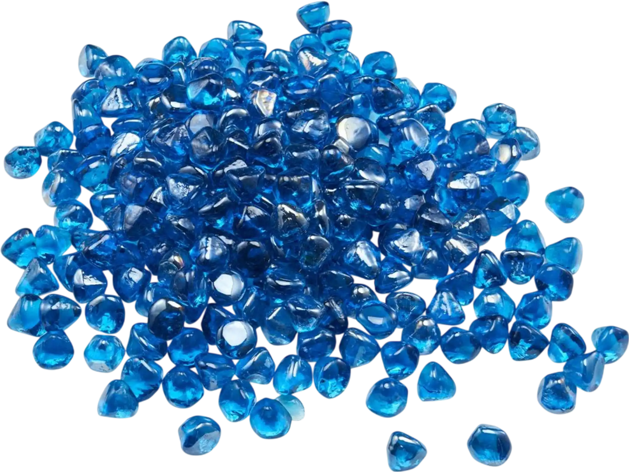 Vevor Fire Glass Caribbean Blue 10 lbs 1