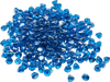 VEVOR Fire Glass, 10LBS / 4.5KG High-Temperature Resistant Fireplace Rocks, 1 Inch / 25.4 mm Reflective Firepit Glass Diamond Beads, High Luster Stone Landscaping for Fire Pit Table, Caribbean Blue