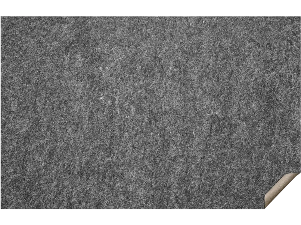 VEVOR - Slip-Resistant Rug Pad - Protective Cushioning Carpet Pad - 5' x 8' - 1/4"Thick - Dual Surface - Polyester Felt + Latex - Gray - 3-4㎡ Area Carpet Padding Rug Cushion Safe for All Floors