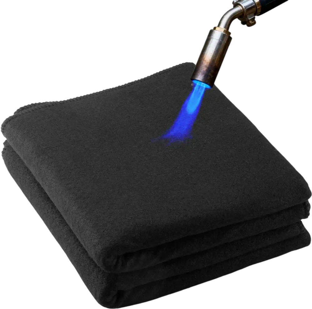 VEVOR Carbon Felt Welding Blankets, 2-Pack 20" x 36" Flame Retardant Welding Blanket, Up to 1800°F Heat Resistant Safety Protection Blanket, 3.5mm Thickened Carbon Fiber Fireproof Insulation Mat Pad