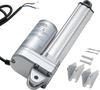 VEVOR 12V Linear Actuator, 4 Inch IP65 Waterproof Linear Actuator, 675lbs/3000N 0.2"/s Motion Actuators with Mounting Brackets for Outdoor Use