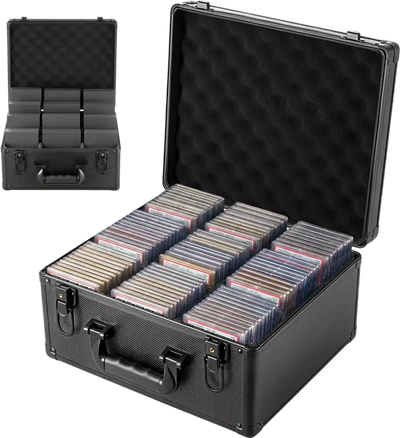 Vevor Graded Card Case 3-Row PSA Slab Storage Box New