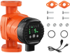 VEVOR F-007E-1F1 High Efficiency Circulator Pump, 16 GPM, 120V 20 ft Cast Iron Hot Water Recirculating Circulation Pump, 1 in Flange Connection, Check Valve, Quiet Operation, for Home Heating System