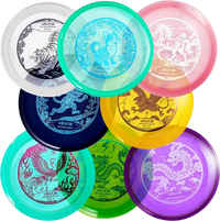VEVOR Disc Golf Set, 8 Pack Disc Golf Starter Set, Beginners Flying Discs for Full-Body Strength Training, with Putter, Mid-Range, Driver, for Outdoor Backyard, Lawn, Beach, and Park