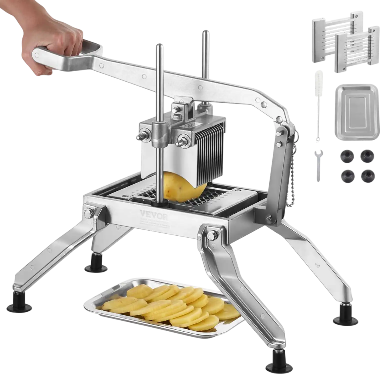 Vevor Vegetable Slicer Commercial Tomato Slicer 3/8