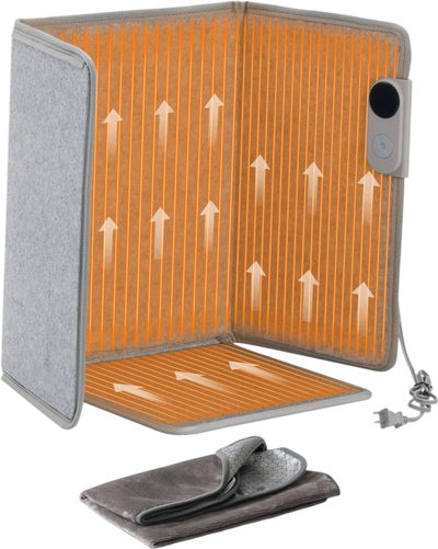 Vevor Space Heater Under Desk Foldable Foot Warmer Portable for Home & Office New