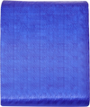 VEVOR Heavy Duty Tarp Waterproof 12x16 ft, Plastic Poly Tarp Cover 5 Mil, Multi Purpose Outdoor Tarpaulin with High Durability Reinforced Grommets and Edges for Truck, RV, Boat, Camping (Blue)