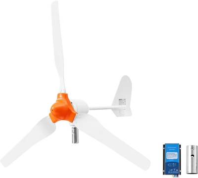 Vevor Wind Turbine Generator 1000W 12V 3-Blade Kit with Wind/Solar Hybrid Controller New