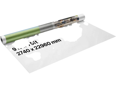 Vevor House Wrap 9' x 75' 0.13 mm Vapor Barrier New