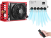 VEVOR Truck Air Conditioner, 12V 10000 BTU Mini Split AC Unit, 400 m³/h Airflow Cab Air Conditioner, Quiet A/C Unit Fast Cooling for Semi Truck, Camper, Construction Vehicle, Crane, Tractor, Excavator