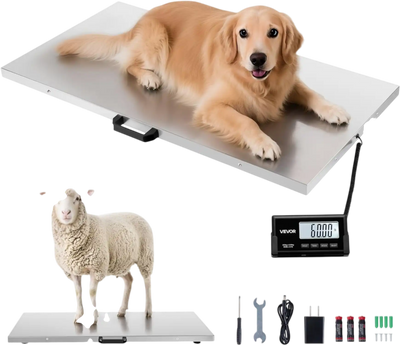 Vevor Shipping Scale 660 lbs Digital Postal Scale with LCD Display New
