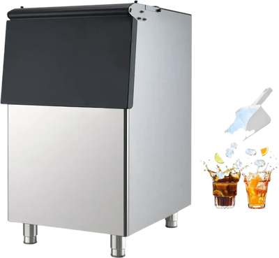 Vevor Ice Storage Bin Commercial 250 lbs Capacity with Adjustable Anti-Slip Feet New