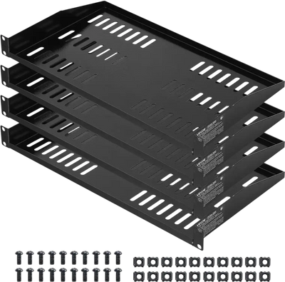 Vevor Server Rack Shelf 4-Pack 1U 10