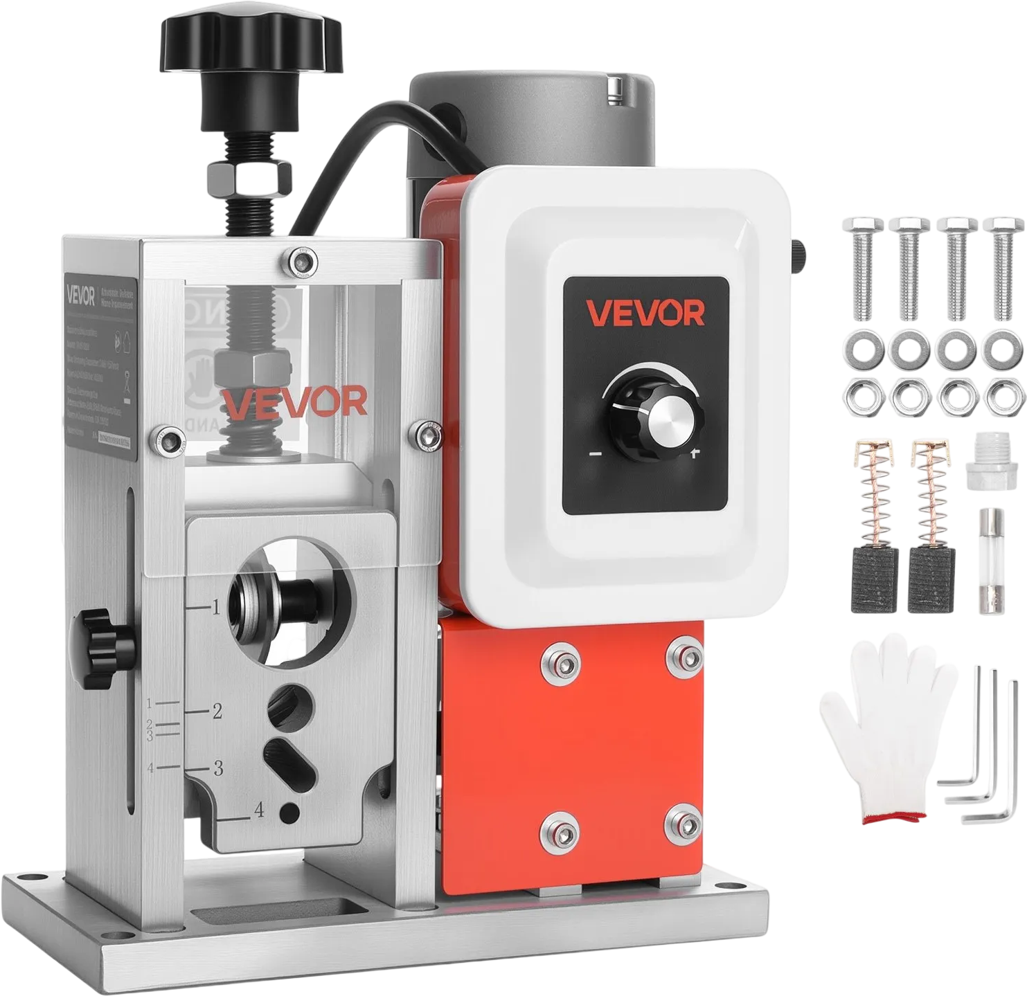 Vevor Electric Wire Stripper 0.06-1.57 in. Capacity Auto-Feed 9.84 IPS 400W New