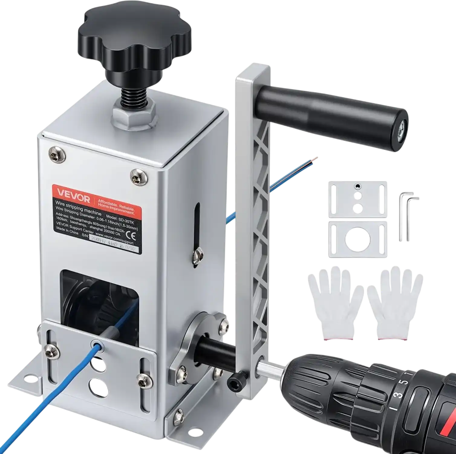 Vevor Wire Stripper Machine Manual 0.06-1.18