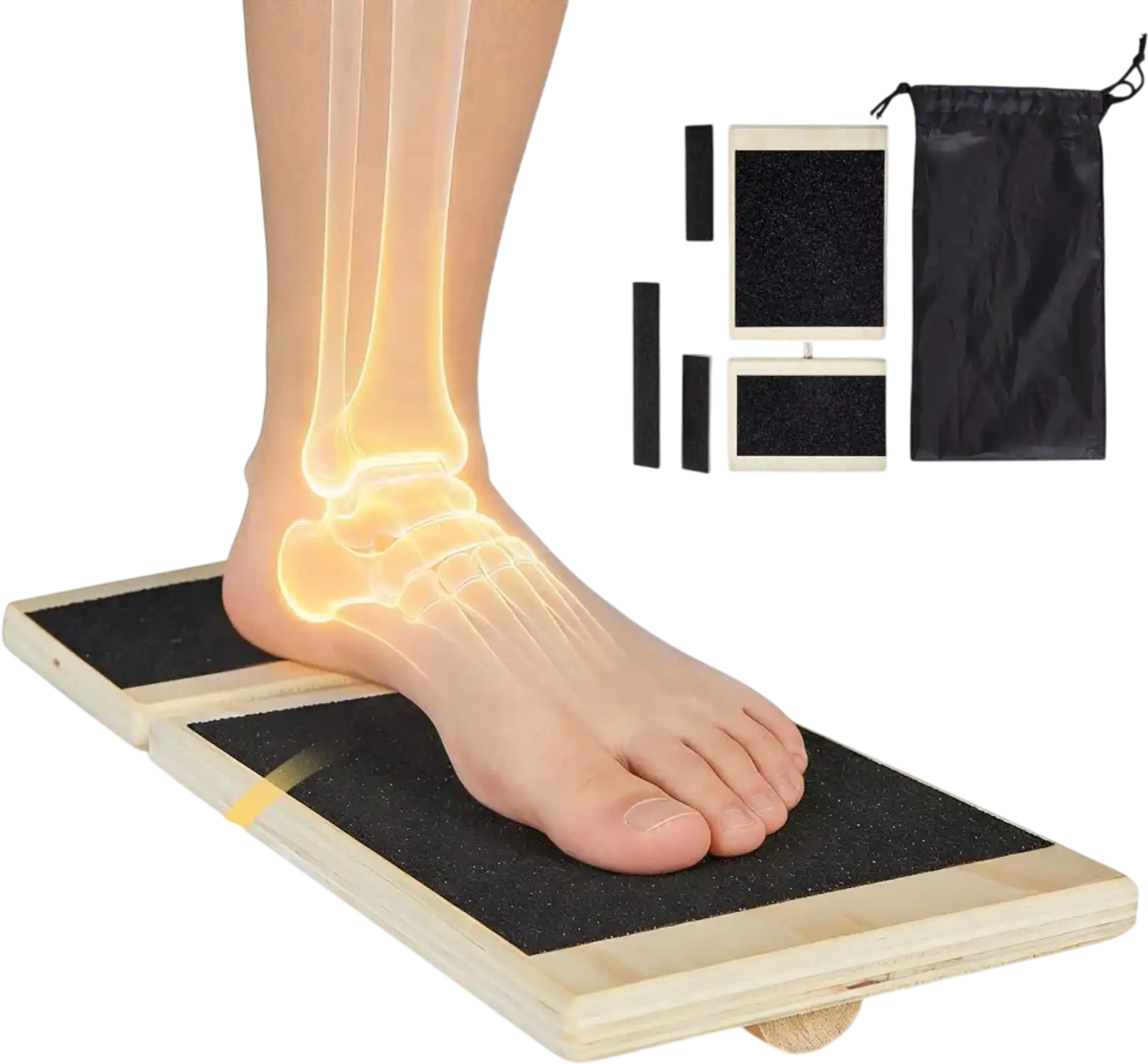 Vevor Balance Board Wobble Board Trainer for Foot & Ankle Strengthening New