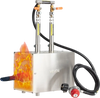 VEVOR Portable Propane Forge, 2 Burners, 2600℉ Tool and Knife Making Blacksmithing Farrier Forge, Large Capacity Square Shape, Stainless Steel Gas Forging Tools and Equipment, Use for Metal Forging