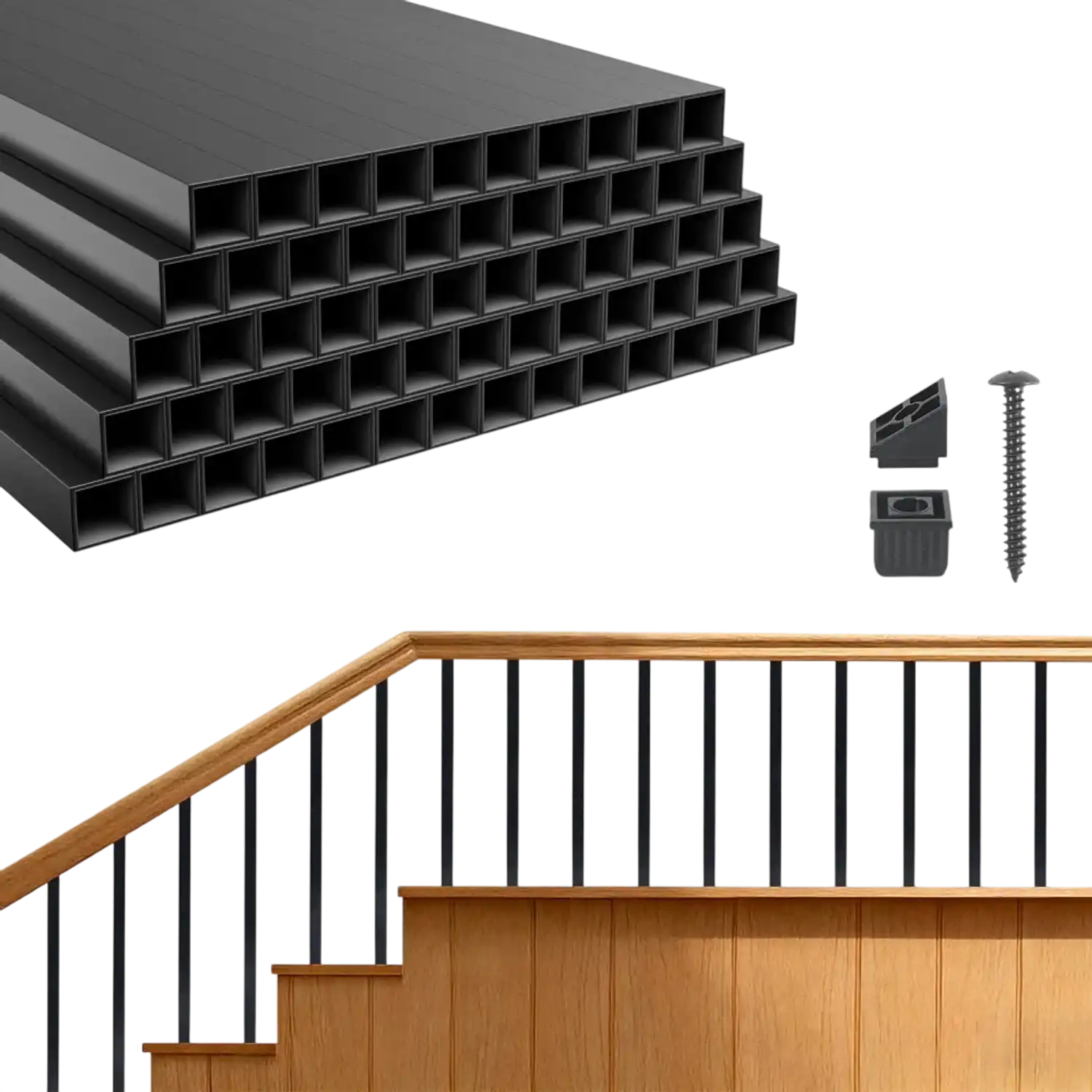 Vevor Deck Balusters 125-Pack 3/4
