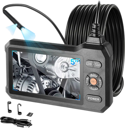 Vevor Borescope Dual Lens Endoscope Camera with 5
