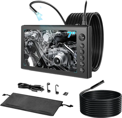 Vevor Borescope Triple Lens Endoscope with Dual-Cable Setup 7