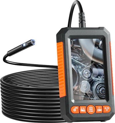 Vevor Borescope Dual Lens Endoscope Camera with Light 16.4' Cable 4.3