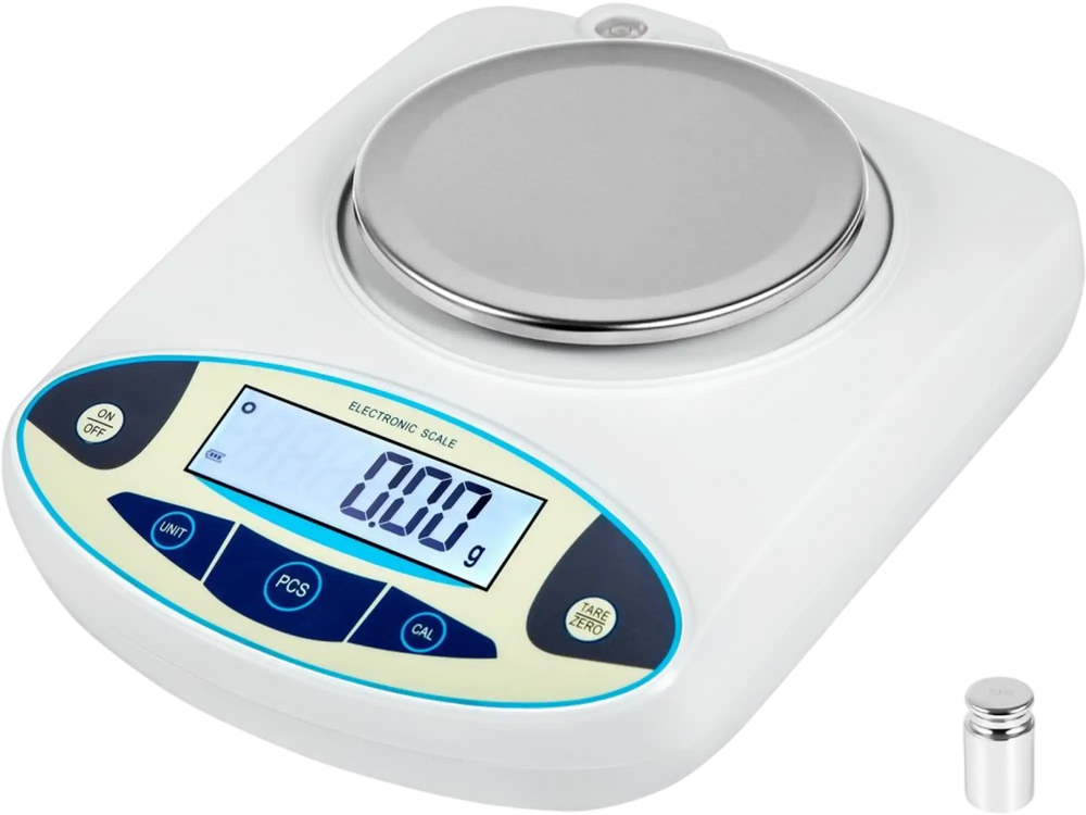 VEVOR Lab Scale Analytical Balance, 3000g x 0.01g Accuracy High Precision Lab Scale 13 Units Conversion Scientific Digital Laboratory Balance Scale for Lab, Jewelry, Industrial, Business(3000g, 0.01g)