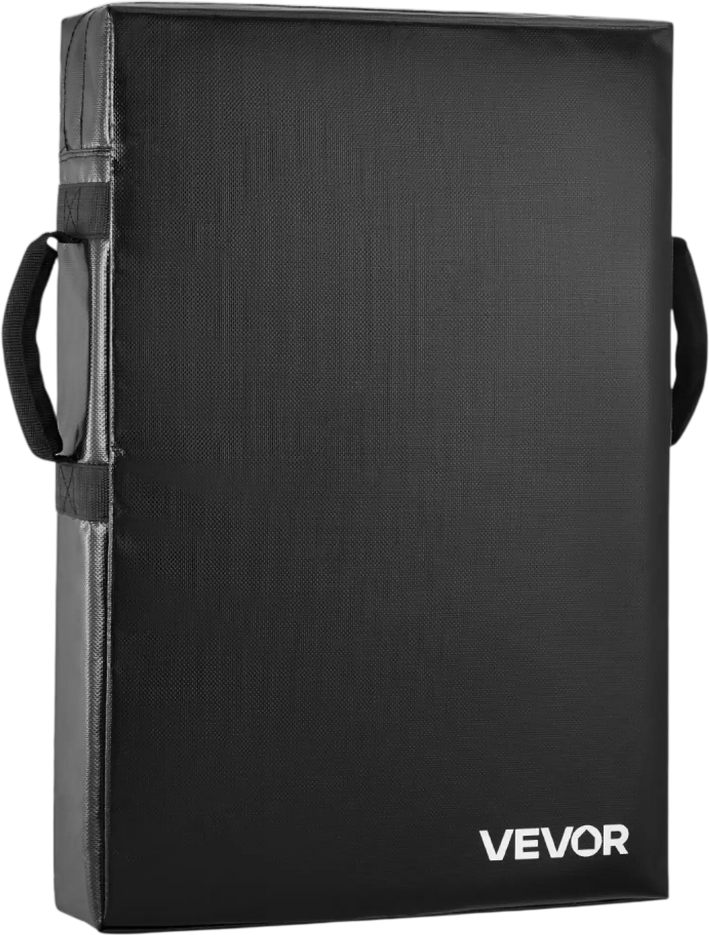 VEVOR Football Blocking Dummy, 24x16 in Blocking Pads, Kick Shield Pad with Handles, High-Density Sponge Tackle Dummies, Heavy Duty Training Equipment for Basketball Hockey Lacrosse, Black, 1PCS
