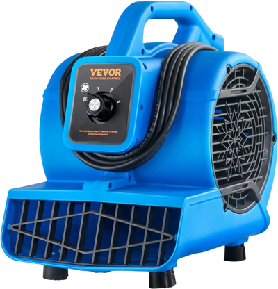 Vevor Floor Blower Air Mover Fan 3 Speeds 600 CFM New