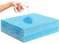 VEVOR Spill Absorbent Pads, Water Absorbing Mat Pad in Dispenser Box, 6 Gal Capacity, 15