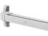 VEVOR Push Bar Door Locks, Carbon Steel Panic Bars for Exit Doors, with Exterior Lever and 3 Keys, Push Bar Panic Exit Device Door Hardware for Metal Wood Door, for Left and Right Handed Doors