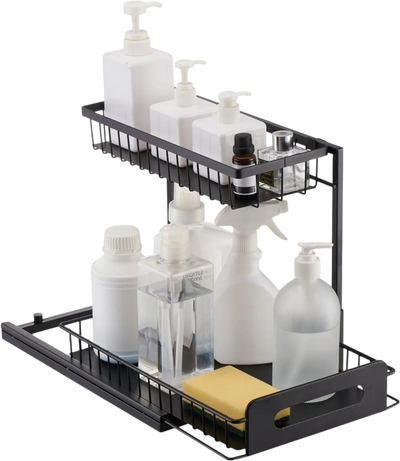 VEVOR 2 Tier Pull Out Cabinet Organizer(10.7