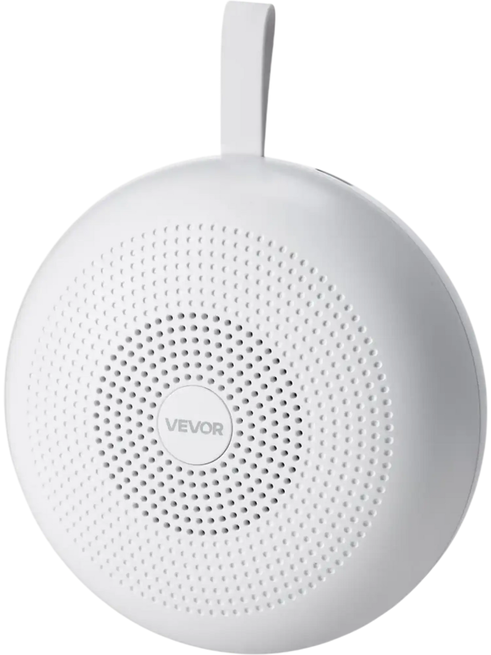 VEVOR Sound Machine, 30 Soothing Sleep Sounds, 3-in-1 Portable and Hangable White Noise Sound Machine with Auto-Off Timer, Soft Ring Light and Memory Function, for Baby, Adults, Home, Office & Travel