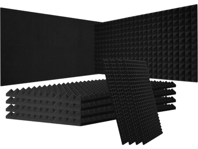 Vevor Acoustic Foam Panels Soundproof Wall Panels 4 Pack 48 x 24 x 2