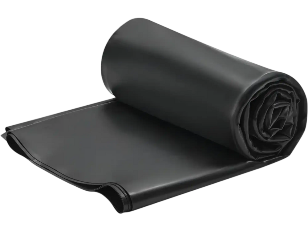 VEVOR Roll Roofing, 10 x 15 ft, 45 mil EPDM Rubber Roofing, Long Lifespan & Weather-resistant, Withstands Harsh Temperatures, Flexible & Easy Installation, Roof Underlayment for RVs, Roofs, Ponds