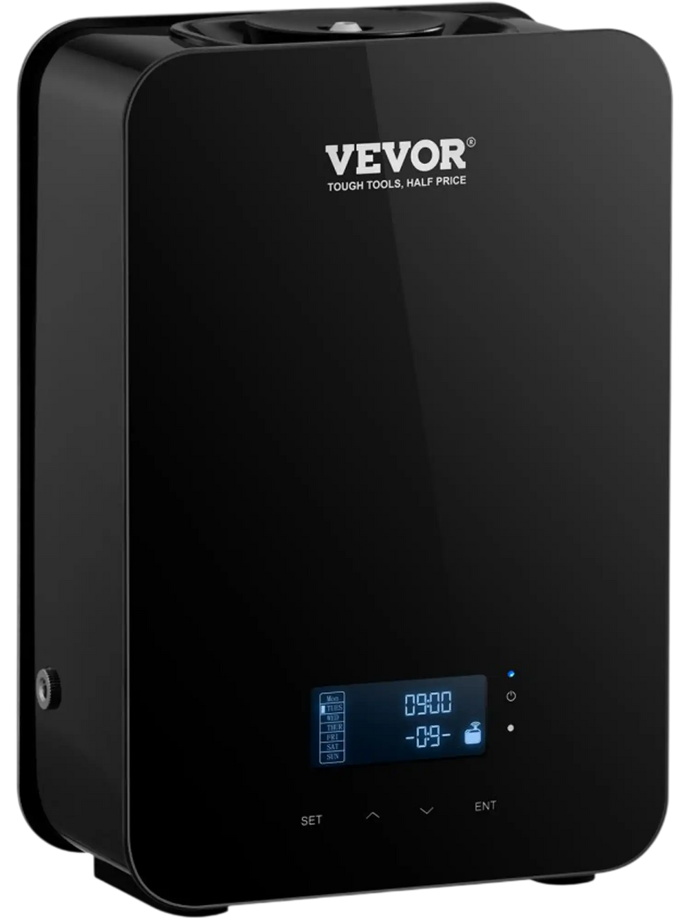 VEVOR Scent Air Machine, 180ml Bluetooth Smart Essential Oil Diffuser, 2000sq.ft Waterless HVAC Scent Diffuser with Cold Air Technology, Aromatherapy Diffuser Machine for Home, Office, Hotel,