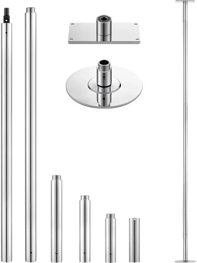 Vevor Dance Pole Professional Static/Spinning Adjustable 82-118