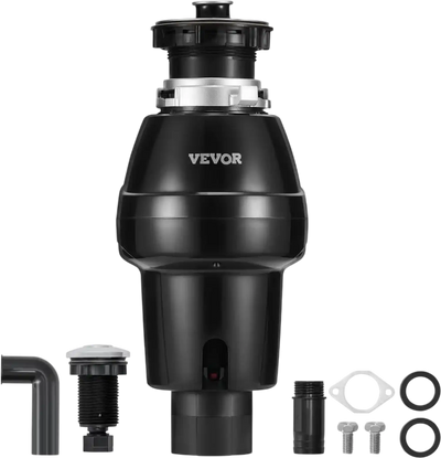 Vevor Garbage Disposal 3/4 HP Continuous Feed Food Waste Disposer New