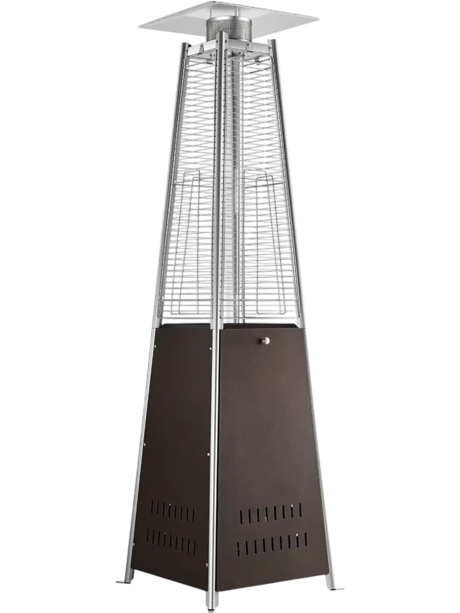 Vevor Patio Heater 48,000 BTU Outdoor Propane Heater with Wheels Bronze New